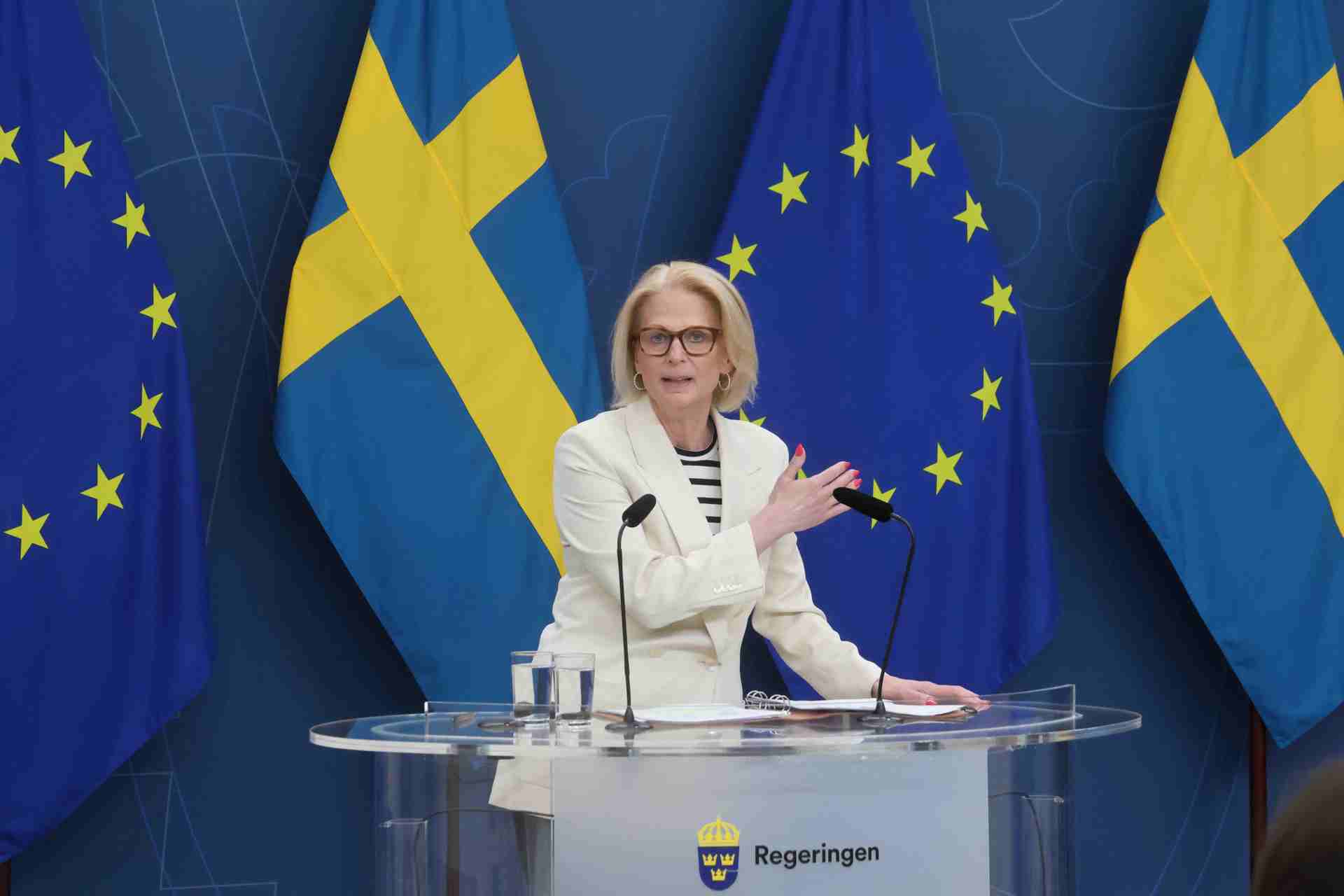 Finansminister Elisabeth Svantesson presenterar uppdaterad ekonomisk prognos 2_foto Hugo Rosell Regeringskansliet.jpg.